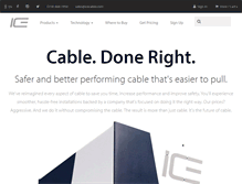 Tablet Screenshot of icecable.com